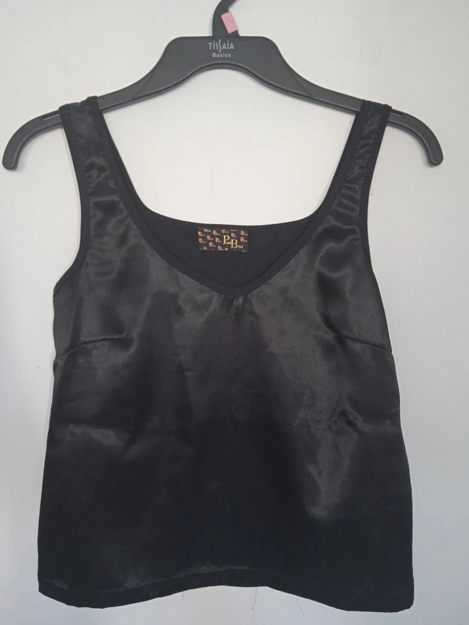 Top, débardeur court aspect satiné Taille 36/38